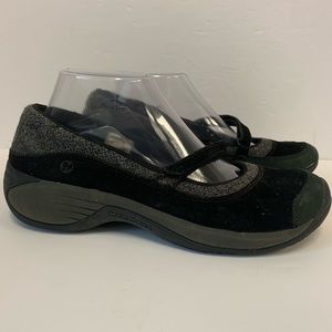 Merrell Encore Emme Suede & Wool Tweed Mary Jane